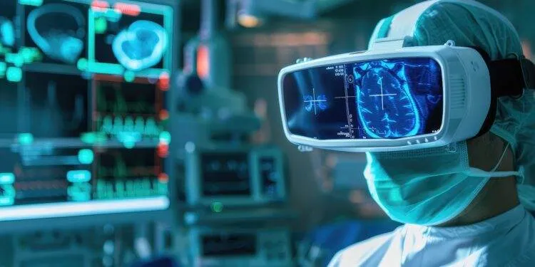 Virtuelle Realität (VR): Bildung und Planung im Operationssaal.