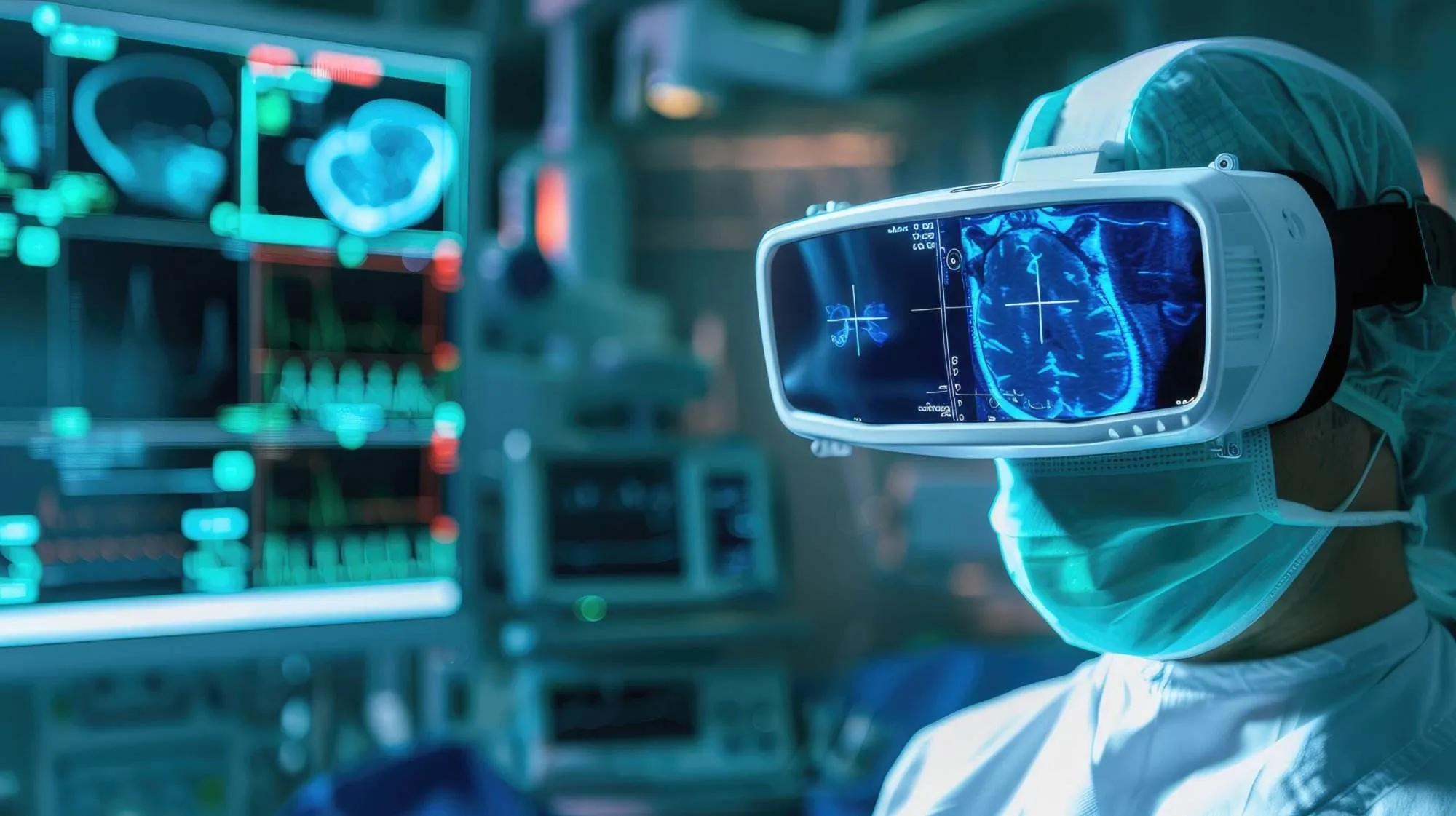 Virtuelle Realität (VR): Bildung und Planung im Operationssaal.